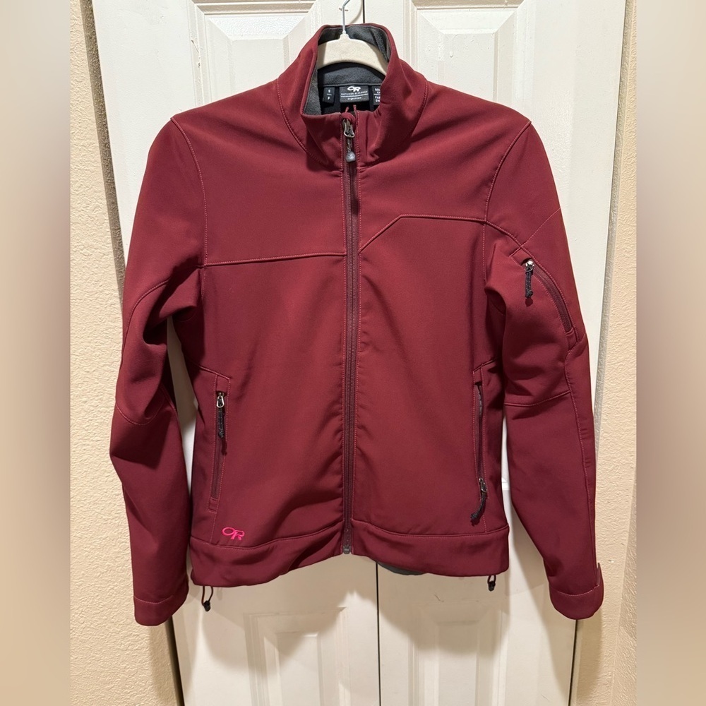 Outdoor Research Soft Shell Women’s Jacket Fleece lined Windproof, Small